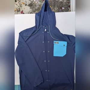 L.L Bean Hooded Wind shirt